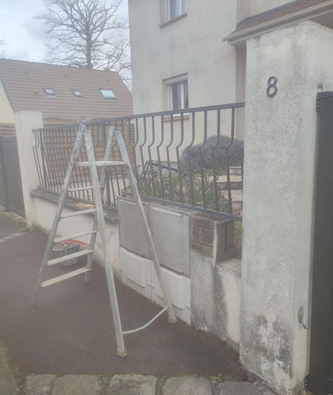 Création de clôtures à Montfermeil en Seine Saint Denis 93