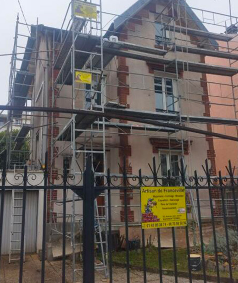 Ravalement de façade en Seine Saint Denis 93
