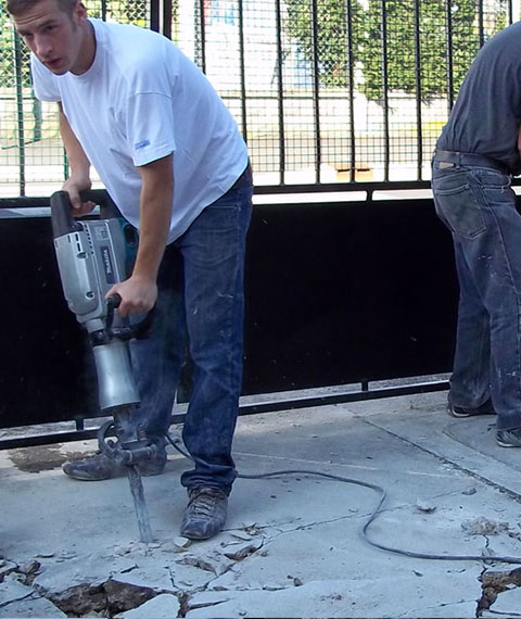 Pose de carrelage exterieur à Montfermeil en Seine Saint Denis 93