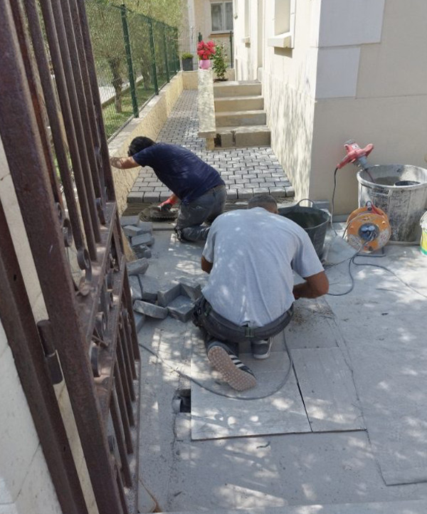 Pose de carrelage exterieur à Montfermeil (93370) en Seine Saint Denis (93)