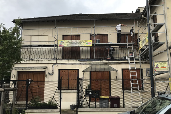 Rénovation de façade à Montfermeil en Seine Saint Denis 93